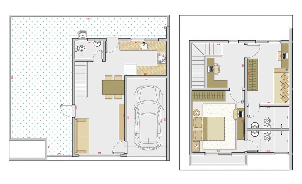 Planta 03 - 2 dorm 96m